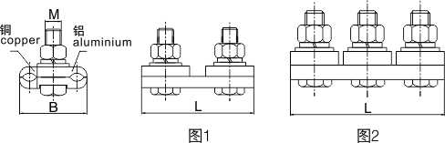 JBTL铜铝并沟线夹_配网金具_产品中心_凯时尊龙人生就是博电气集团