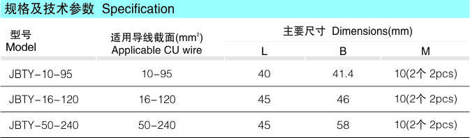 JBTY异型铜并沟线夹_配网金具_产品中心_凯时尊龙人生就是博电气集团