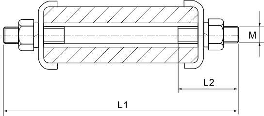 MJG矩形母线距离垫_变电金具_产品中心_凯时尊龙人生就是博电气集团