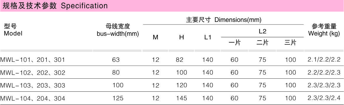MWL户外母线牢靠金具（立放式）_变电金具_产品中心_凯时尊龙人生就是博电气集团