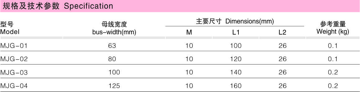 MJG矩形母线距离垫_变电金具_产品中心_凯时尊龙人生就是博电气集团