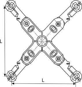 JZX4型十字阻尼距离棒_线路金具_产品中心_凯时尊龙人生就是博电气集团