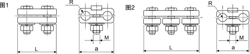 JBB并沟线夹（钢绞线用）_线路金具_产品中心_凯时尊龙人生就是博电气集团
