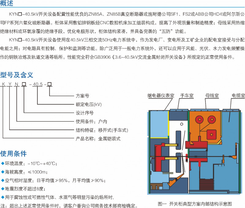 KYN-40.5kV交流金属关闭开关装备_铠装移开式开关装备_产品中心_凯时尊龙人生就是博电气集团